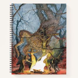 Lovecraftian Spiral Notebook Notizblock