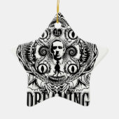 Lovecraftian Träume Keramikornament (Vorne)