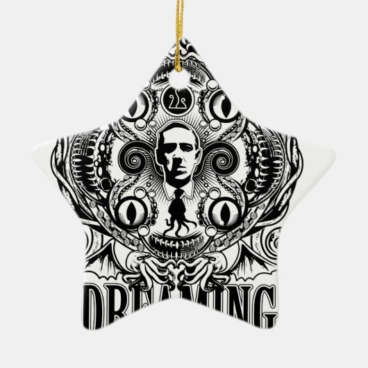Lovecraftian Träume Keramikornament (Vorne)