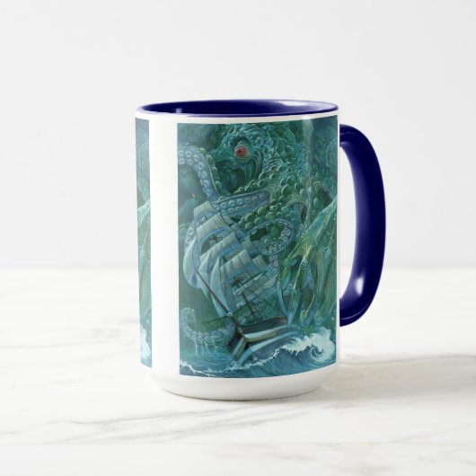 Lovecraftische Tasse (VorderseiteRechts)