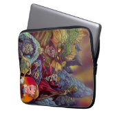 Lovecraft's Shadow Over Innsmouth Laptop Ärmel Laptopschutzhülle (Vorderseite Links)