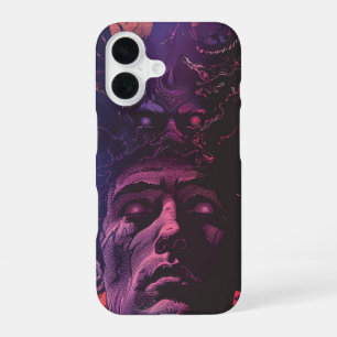 Lovecraftsche Dark Fantasy iPhone 16 Hülle