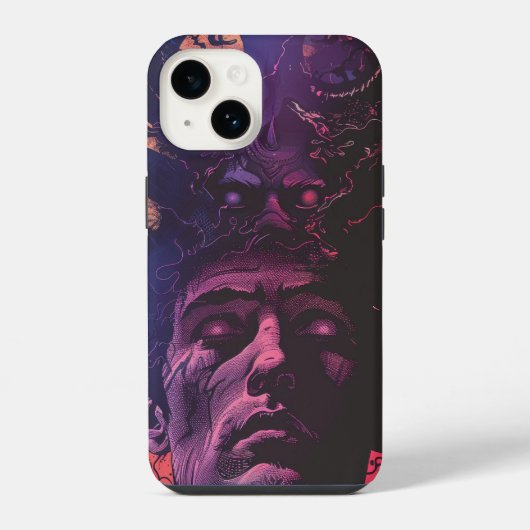 Lovecraftsche Dark Fantasy iPhone Hülle (Rückseite)