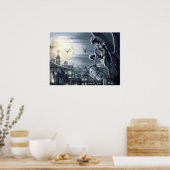 Lovecraft'sche Nachtigall Poster (Küche)