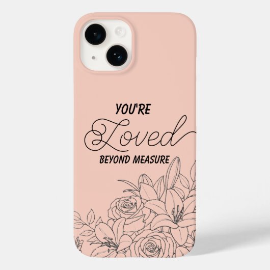 Loved beyond measure  Case-Mate iPhone hülle (Rückseite)