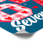 Loved By 67 Valentine Six Seven Meme Hearts 6 7 Wo Poster (Ecke)