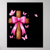 Loved By God Chosen By Jesus Baptized 2025 Coquett Poster (Vorne)