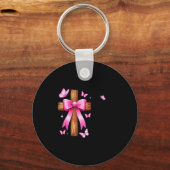 Loved By God Chosen By Jesus Baptized 2025 Coquett Schlüsselanhänger (Vorderseite)