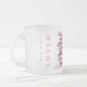 *~ Loved Hugs Mother Day Heart Blume AP72 Mattglastasse (Links)