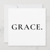 Loved Jenseits der Einladung Christlich Card Faith (Rückseite)