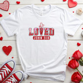 LOVED John 3:16, Bible Verse T-Shirt