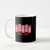 Loved John 3 16 Christian Loves Valentine's Day Go Kaffeetasse (Links)