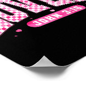 Loved John 3 16 Christian Loves Valentine's Day Go Poster (Ecke)