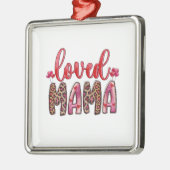 Loved Mama Ornament Aus Metall (Links)