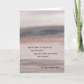 Loved & Missed Karte (Vorderseite)