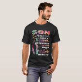 Loved & Missed My Son In Heaven, For Parents Lost T-Shirt (Vorne ganz)