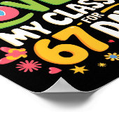 Loved My Cl For 67 Days Of School Teacher Valentin Poster (Ecke)