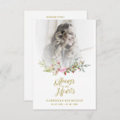 Loved One Woman In Memoriam Funeral Pink Wreath (Vorne/Hinten)