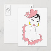 LOVEdance_card Postkarte (Vorne/Hinten)