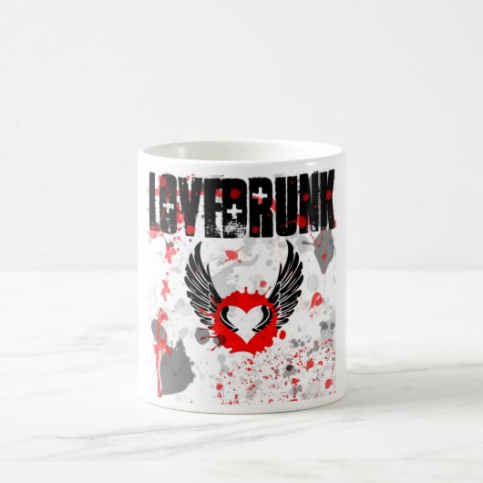 Lovedrunk Kaffee-Tasse Kaffeetasse (Mittel)