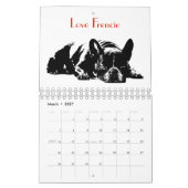 LoveFrenchie Kalender (Mär 2027)