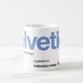 LoveHelvetica BlueBell Tasse (Mittel)