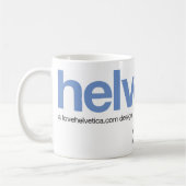 LoveHelvetica BlueBell Tasse (Links)