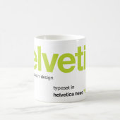 LoveHelvetica Limone Tasse (Mittel)