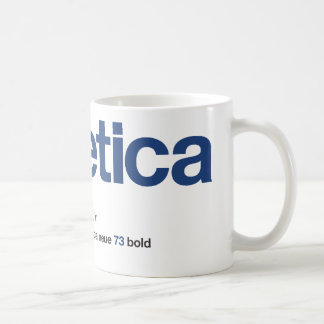 LoveHelvetica Marine-Tasse Kaffeetasse