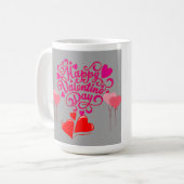 LoveInEverySip #BeMineMug #sipsOfLove #Valentin Kaffeetasse (Vorderseite Links)