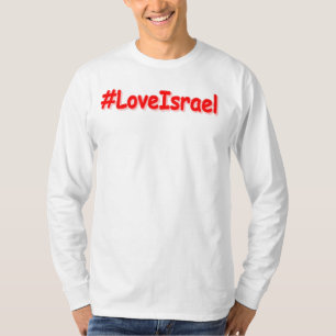 "#LoveIsrael" Niedliches Design. Jetzt kaufen T-Shirt