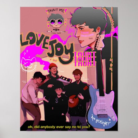 Lovejoy band tshirt lovejoy band st poster (Vorne)