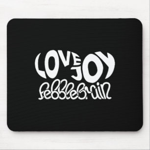 Lovejoy Fan Geschenk Grafikdesign Musikliebhaber Mousepad