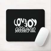 Lovejoy Fan Gift Graphic Design Music Lover  Mousepad (Mit Mouse)
