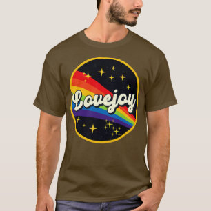 Lovejoy Regenbogen im Weltraum im Vintage-Stil T-Shirt
