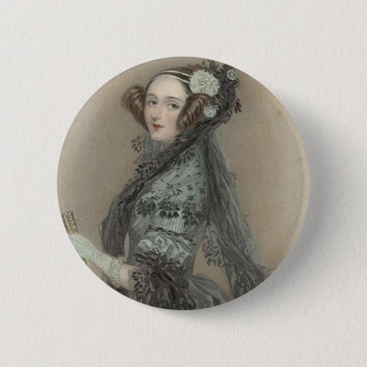 Lovelace Knopf Button (Vorderseite)