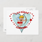 Loveland Colorado Postkarte (Vorne/Hinten)