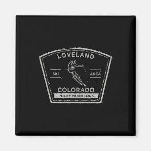 Loveland Colorado Skifahren Magnet