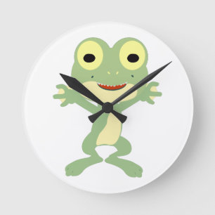 Loveland Froschmann Runde Wanduhr