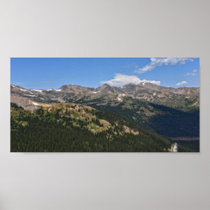 Loveland Pass, Colorado, Panorama Poster