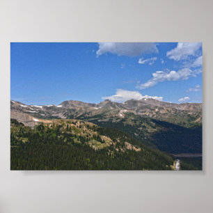 Loveland Pass, Colorado, Panorama Poster