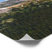 Loveland Pass, Colorado, Panorama Poster (Ecke)