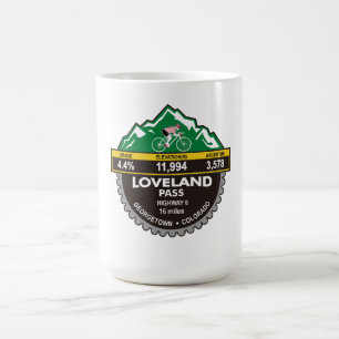 LOVELAND PASS- GEORGETOWN, CO -"BERG" KAFFEETASSE