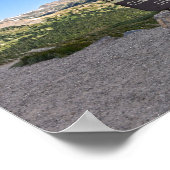 Loveland Pass Sign, Colorado Poster (Ecke)