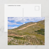 Loveland Pass Trail, Colorado Postkarte (Vorne/Hinten)