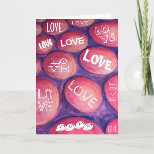 Loveland Valentine Feiertagskarte (Vorderseite)