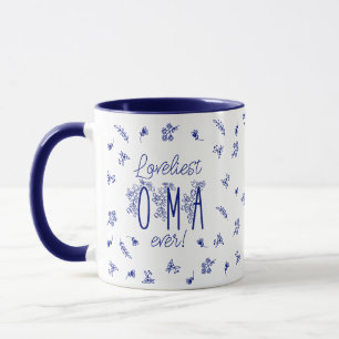 Loveliest Oma Ever Tasse