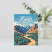 Lovell Canyon USA Postkarte (Stehend Vorderseite)