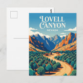 Lovell Canyon USA Postkarte (Vorne/Hinten)
