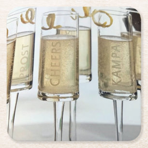 LOVELL *CHRISTMAS CHAMPAGNE* UNTERSETZER